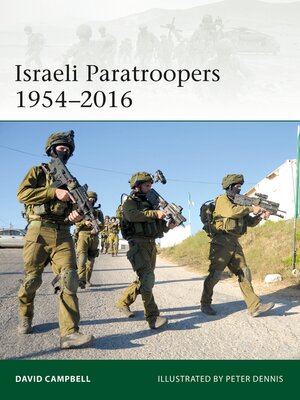 cover image of Israeli Paratroopers 1954&#8211;2016